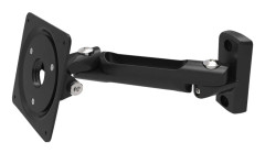 Compulocks Space Swing iPad Enclosure Stand - Monteringssats (svängbar arm, anti-stöldhölje) för Apple iPad 10.2" (justerbar arm) - låsbar - höggradig aluminium - svart - skärmstorlek: 10.2" - väggmonterbar, monterbar på ytor, bänkskiva -