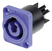 Neutrik NAC3MPA Växelströmskontakt powerCON Series (Nätanslutning) powerCON Kontakt hane inbyggd vertikal Antal poler: 2