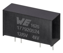 Würth Elektronik 177920524 DC/DC-omvandlare kretskort 12 V 5 V 0.2 A 1 W Antal utgångar: 1 x
