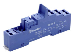 Finder 95.55.3 Reläsockel Finder 40.51, Finder 40.52, Finder 41.61, Finder 44.62 (L x B x H) 95.6 x 15.8 x 32.5 mm 1 st
