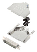 encitech DTZK25-DMP-W-K 6355-8002-23 D-Sub stiftlist set 180 ° Antal poler: 25 Lödhona 1 st