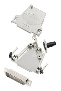encitech D45ZF25-DMP-W-K 6355-8047-03 D-Sub stiftlist set 45 ° Antal poler: 25 Lödhona 1 st