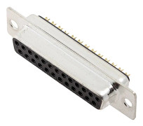 encitech DM25-SS 2101-0200-13 D-Sub honkontakt 180 ° Antal poler: 25 Lödhona 1 st Tray