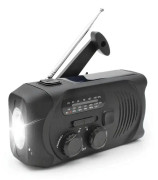 Vevradio Solceller, Ficklampa, Powerbank 2000mAh