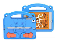 Dux Ducis Panda Kids Soft Tablet Skal iPad mini 5 / 4 / 3 / 2 / 1 - Blå