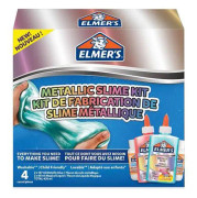 Elmer's Metallic slime kit - turkos/rosa