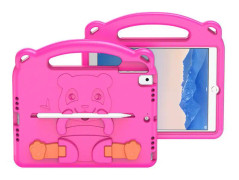 Dux Ducis Panda Kids Soft Tablet Skal iPad 9.7 ( 2017 / 2018 ) - Rosa
