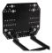vidaXL Snöplog för ATV 150x38 cm svart