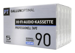 GALLUNOPTIMAL Kassettband 90 min Set 5 st