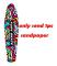 Skateboard grepptejp - skateboard sandpapper mini cruiser skoter -
