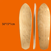 Skateboard naturträ longboard mini cruiser board - skateboard däck