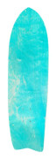 Land surferboard dovetail skateboarddäck - enkel skateboarddäck -