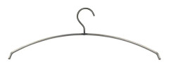 klädhängare Silver 49 cm stål silver 5 st