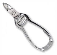 spiktång med fjäder 13 cm rostfritt stål silver