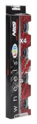 Nils Extreme LED-3 72x24mm 4st vita PU-hjul (16-30-052)