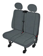 HP Autozubehör 22412 VS2 Stolklädsel 1 st Polyester Antracit Dubbelt säte