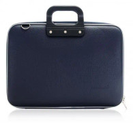 bärbar väska Classic 43 x 33 cm konstläder svart