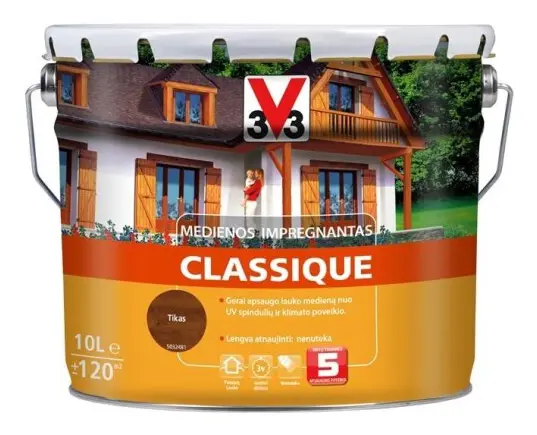 V33 Träimpregnering Classic (Tic, 10L)