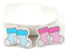 Baby seriemönster för scrapbooking - trä för handgjord sömnad