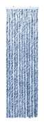 vidaXL Insektsdraperi blå, vit och silver 56x185 cm chenille