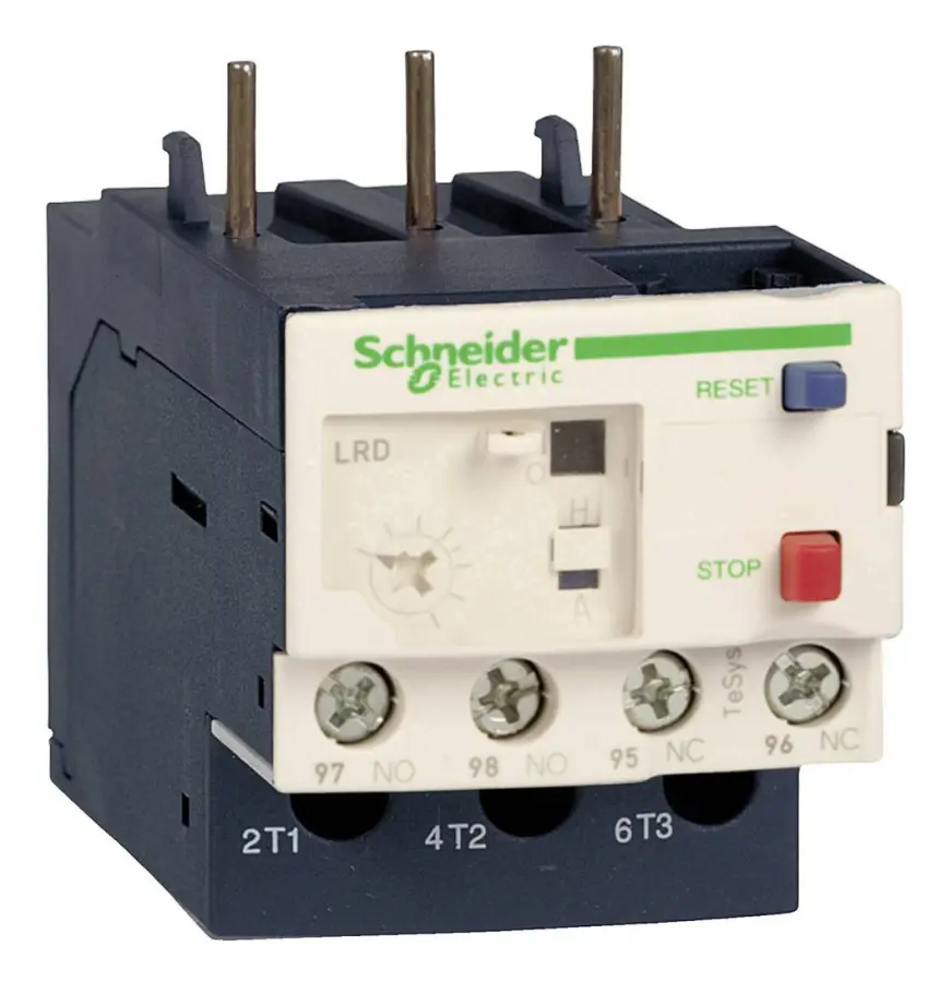 Schneider Electric LRD21 Motorskyddsrelä 3 NO, 1 NC 1 st