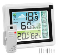 Digital Hygrometer och Termometer - Trådlös