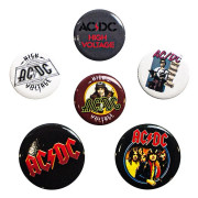 AC/DC, 6x Pins