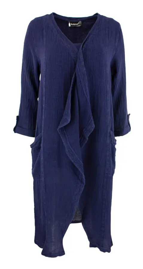 Kappa/kaftan i linne B12003