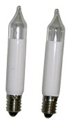 Konstsmide Small Candle, 15-16 Light Set, Transparent, Vit, E10, 3 W, 16 g