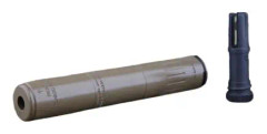 Big dragon aac m4-2000 spr suppressor deluxe aluminium paintball