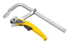F Typ Träbearbetning Klämverktyg Ratchet Träklämma Snickeriprylar Justerbar DIY-klämma