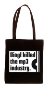 Tygpåse: Vinyl Killed The Mp3 Industry