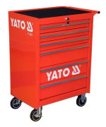 Yato YT-0913, Stål, Röd, 300 kg, 12,7 cm, 2 hjul, 2 hjul