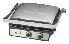 Profi Cook PC-KG 1029 Bord Klämgrill med manuell temperaturinställning  Rostfritt stål, Svart