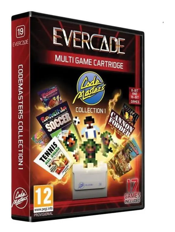 Evercade Codemasters Collection 1 - Evercade Cartridge N ° 19