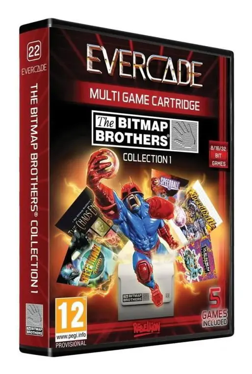Evercade The Bitmap Brothers Collection 1 - Evercade Cartridge N°22