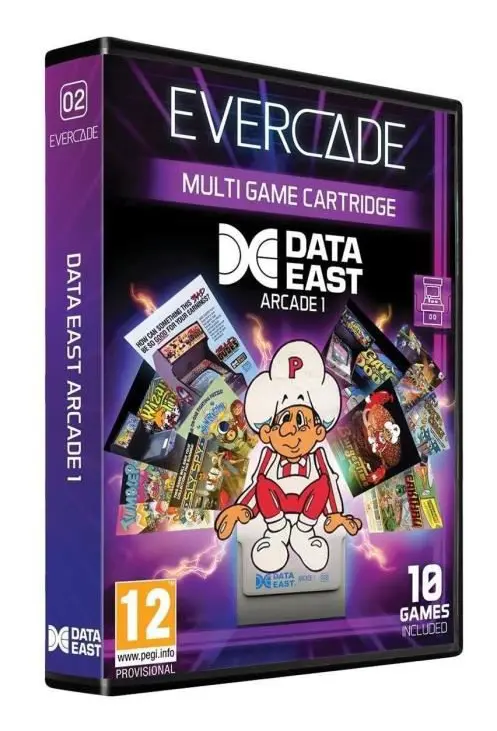 Evercade Data East Arcade Collection 1 - Evercade Arcade N ° 2 patron