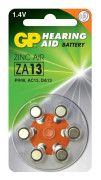Batteri Hörapparat zink luft ZA13 1,44V 6 st
