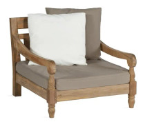 KAWANG Loungestol Teak/Brun