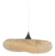 Taklampa Trä Bambu Trä Small Boho Design Pendellampa