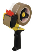 tesa Förpackningsbanddispenser Svart, Gul Rullbredd (max.): 50 mm Rullängd (max.) 66 m