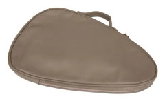 Padelbag leather grey, Baway