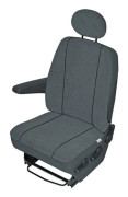 HP Autozubehör 22411 VS1 Stolklädsel 1 st Polyester Antracit Förarsäte