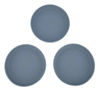 Buddy & Hope, 3-Pack Silicone Tallrikar Blå