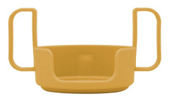 Design Letters Design Letters handtag för tritanglas Mustard