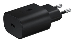 SAMSUNG WALL CHARGER 25W USB-C BLACK EP-TA800XBEGWW