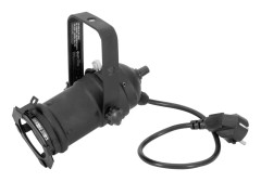 Eurolite LED PAR-16 3CT sw LED PAR-strålkastare