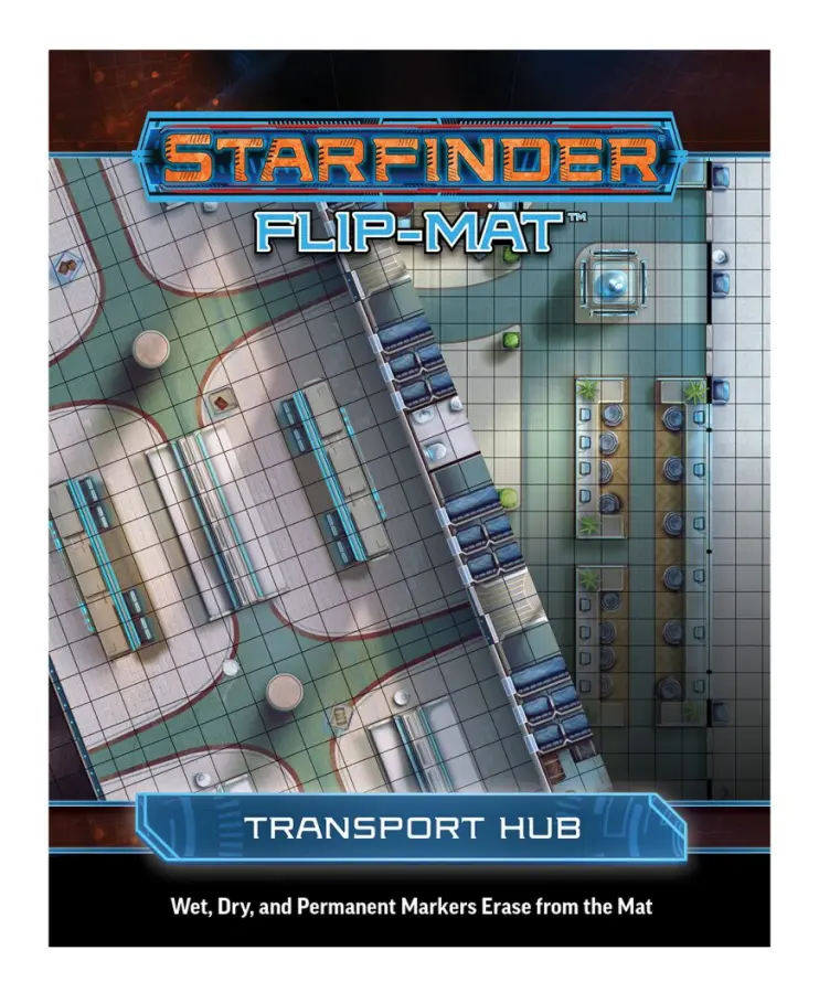 Starfinder RPG: Flip-Mat - Transport Hub