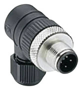 Lumberg Automation 108658 Sensor/ställdon-kontakt, okonfektionerad M12 Kontakt hane vinklad Antal poler (RJ): 5 1 st