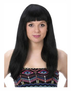 Cleopatra - Peruk med Lugg - Halloween & Maskerad